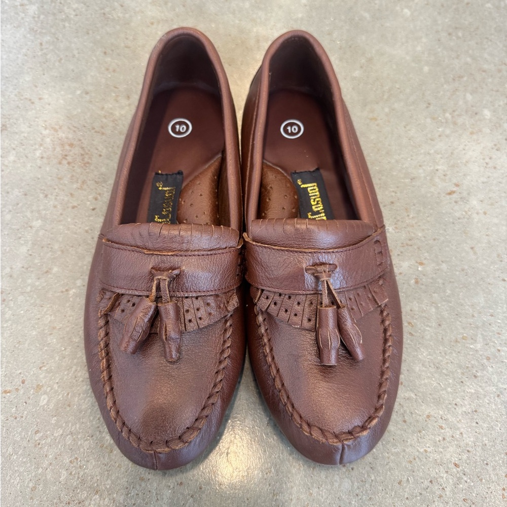 GoCasual Brown Women’s Loafers Size 10